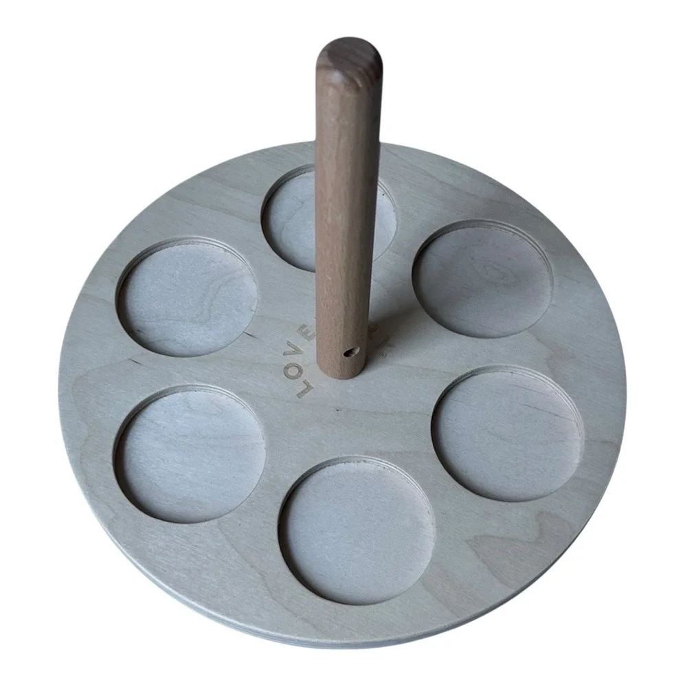 Lovevery Flexible Ring Stacker Wooden Stacking Toy Montessori Babbler *Read